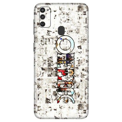 Samsung M/F/Note/Flip and C Phone Skins (All Models) - One Piece Manga - 3D Embossed Finish (L-26) Samsung Galaxy M21