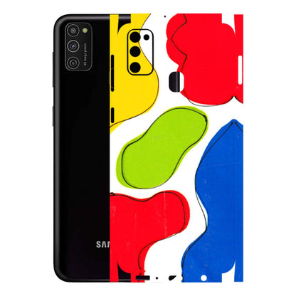 Samsung M/F/Note/Flip and C Phone Skins (All Models) - RGB Colour Paint - 3D Embossed Finish (L-284) Samsung Galaxy M21
