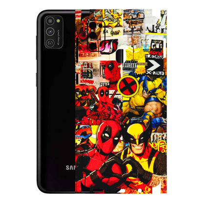 Samsung M/F/Note/Flip and C Phone Skins (All Models) - Spidy Wolverine - 3D Embossed Finish (L-310) Samsung Galaxy M21