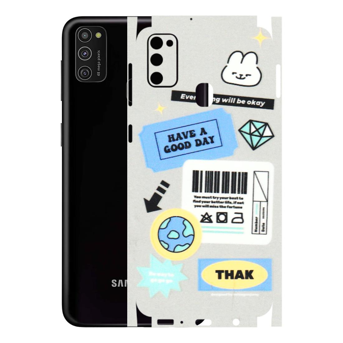 Samsung M/F/Note/Flip and C Phone Skins (All Models) - Will Be Okay Design - 3D Embossed Finish (L-316) Samsung Galaxy M21