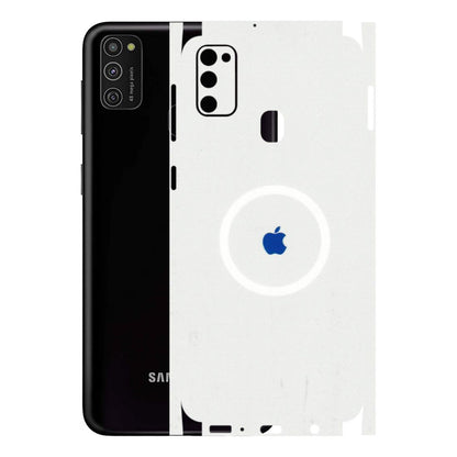 Samsung M/F/Note/Flip and C Phone Skins (All Models) - iPhone Magsafe Logo - 3D Embossed Finish (L-320) Samsung Galaxy M21