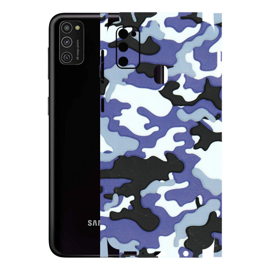 Samsung M/F/Note/Flip and C Phone Skins (All Models) - Powerfull Military Camoflauge - 3D Embossed Finish (L-49) Samsung Galaxy M21