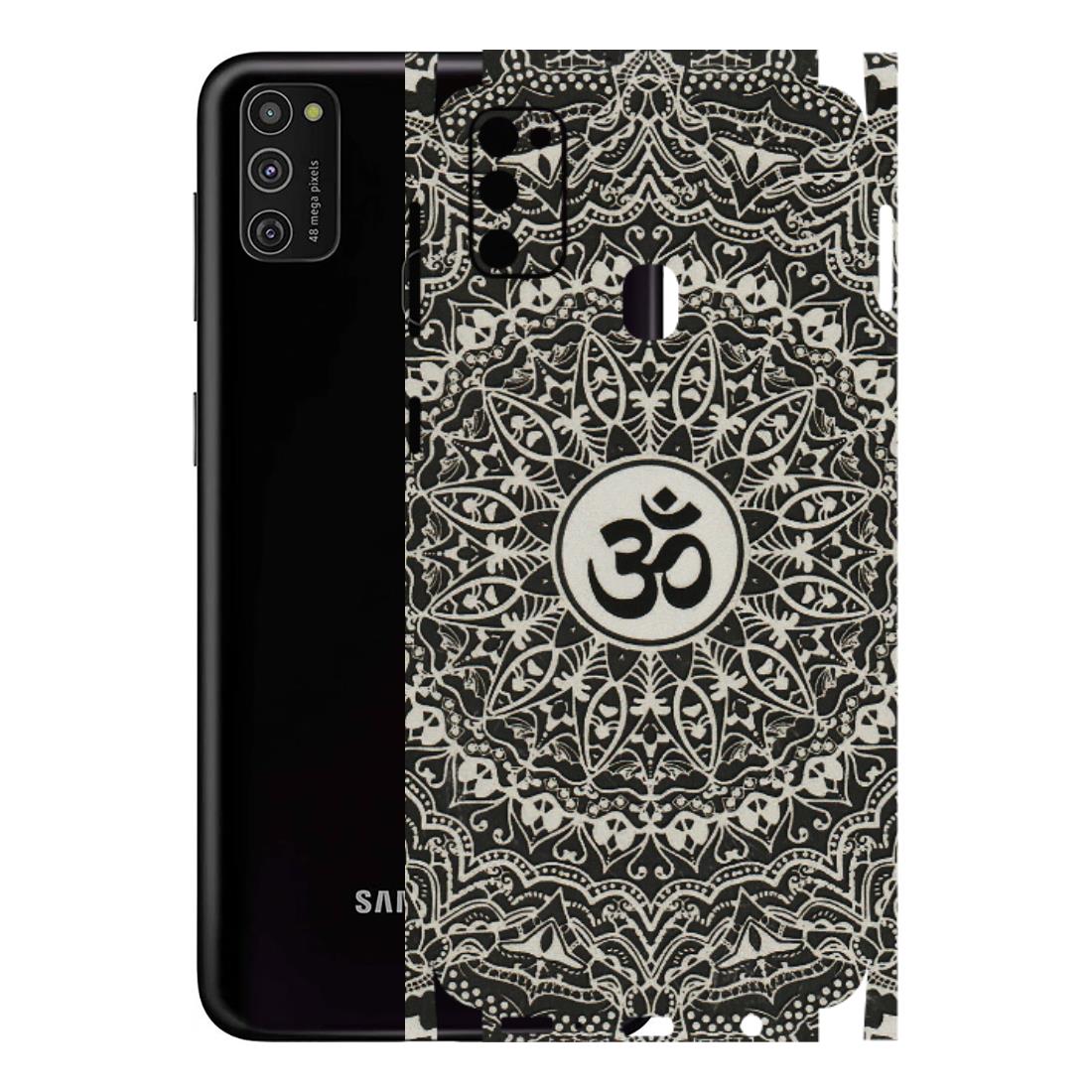Samsung M/F/Note/Flip and C Phone Skins (All Models) - Aum Elegant Mandala - 3D Embossed Finish (L-62) Samsung Galaxy M21