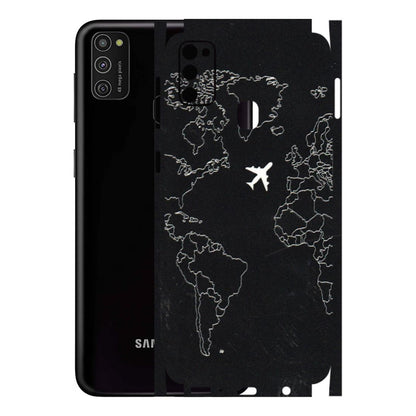 Samsung M/F/Note/Flip and C Phone Skins (All Models) - Never Ending Travel - 3D Embossed Finish (L-79) Samsung Galaxy M21