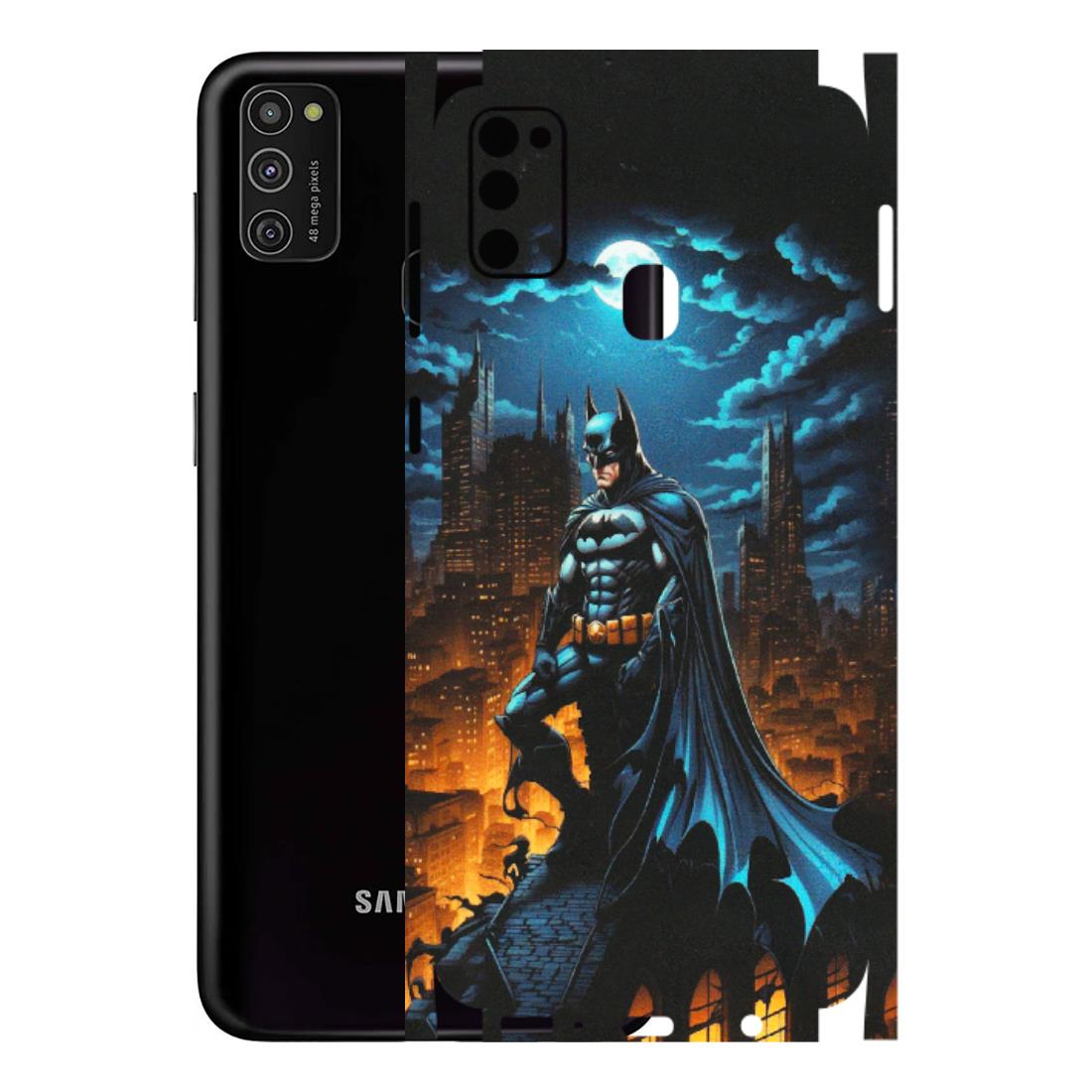 Samsung M/F/Note/Flip and C Phone Skins (All Models) - Batman Arkham City - Matte Finish (M-01) Samsung Galaxy M21