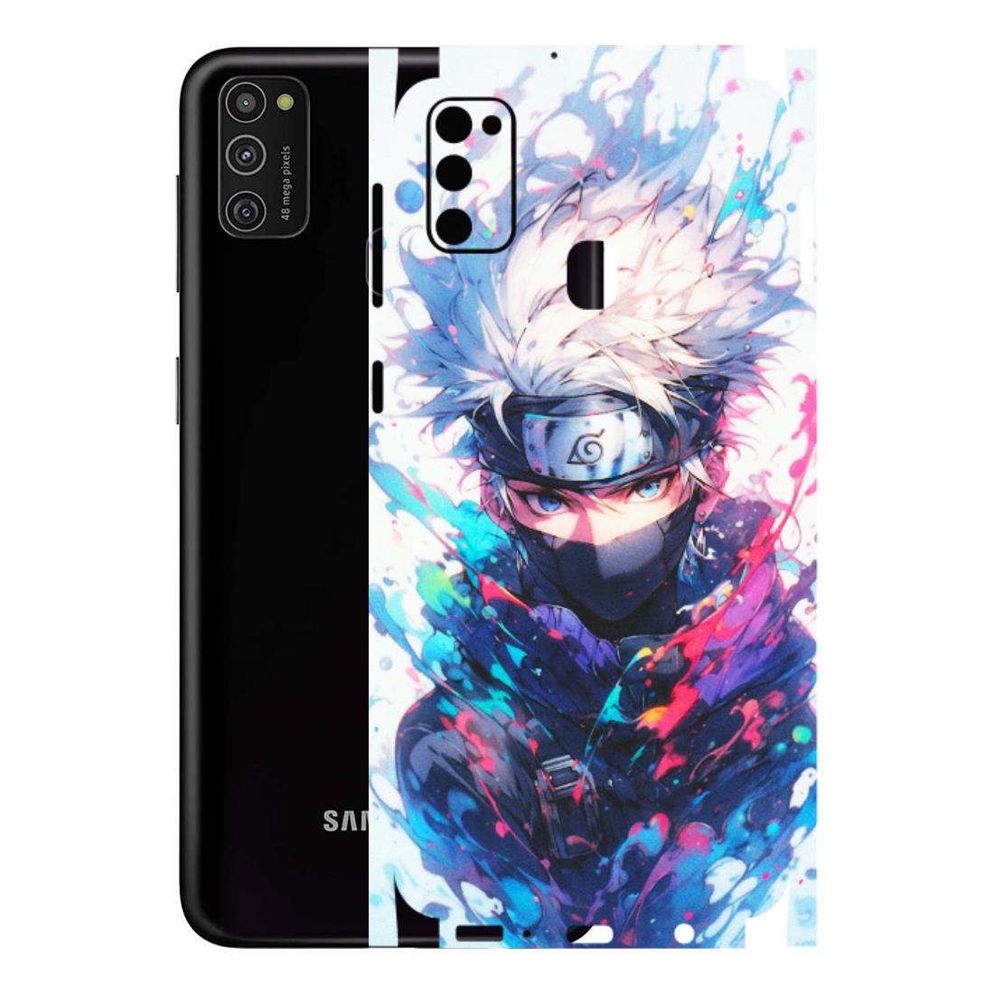 Samsung M/F/Note/Flip and C Phone Skins (All Models) - Naruto Face Mask - Matte Finish (M-03) Samsung Galaxy M21