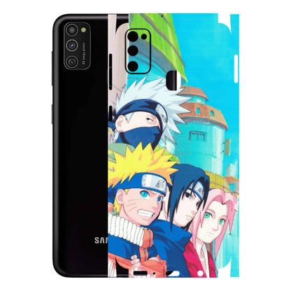 Samsung M/F/Note/Flip and C Phone Skins (All Models) - Team Minato And Kakashi - Matte Finish (M-101) Samsung Galaxy M21