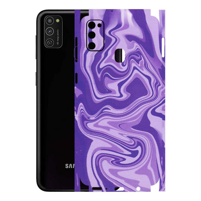 Samsung M/F/Note/Flip and C Phone Skins (All Models) - Hazy Purple Nights - Matte Finish (M-14) Samsung Galaxy M21