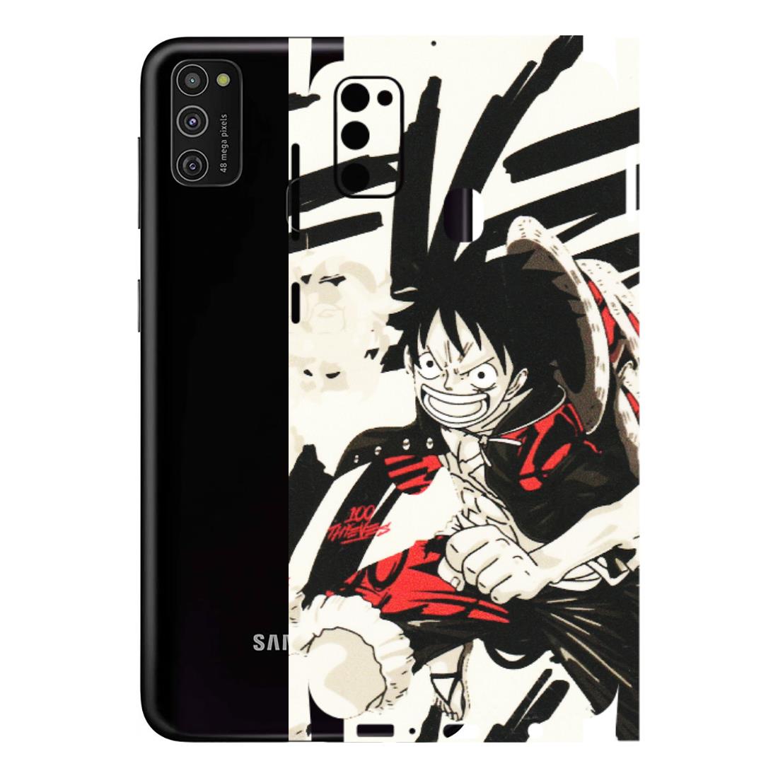 Samsung M/F/Note/Flip and C Phone Skins (All Models) - Monkey D.Luffy Manga Anime - Matte Finish (M-145) Samsung Galaxy M21