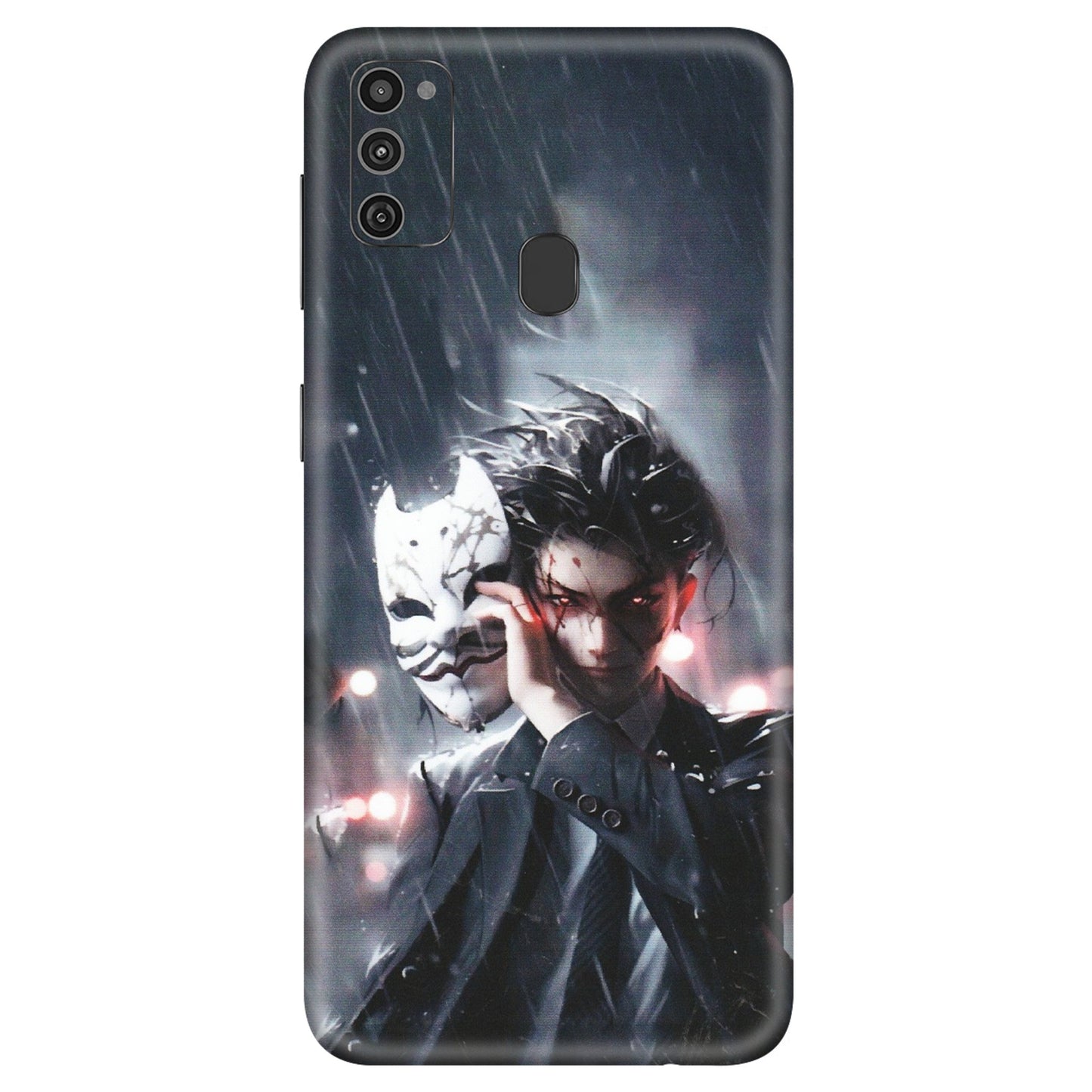 Samsung M/F/Note/Flip and C Phone Skins (All Models) - Kimestsu No Yaiba Anime - Matte Finish (M-154) Samsung Galaxy M21