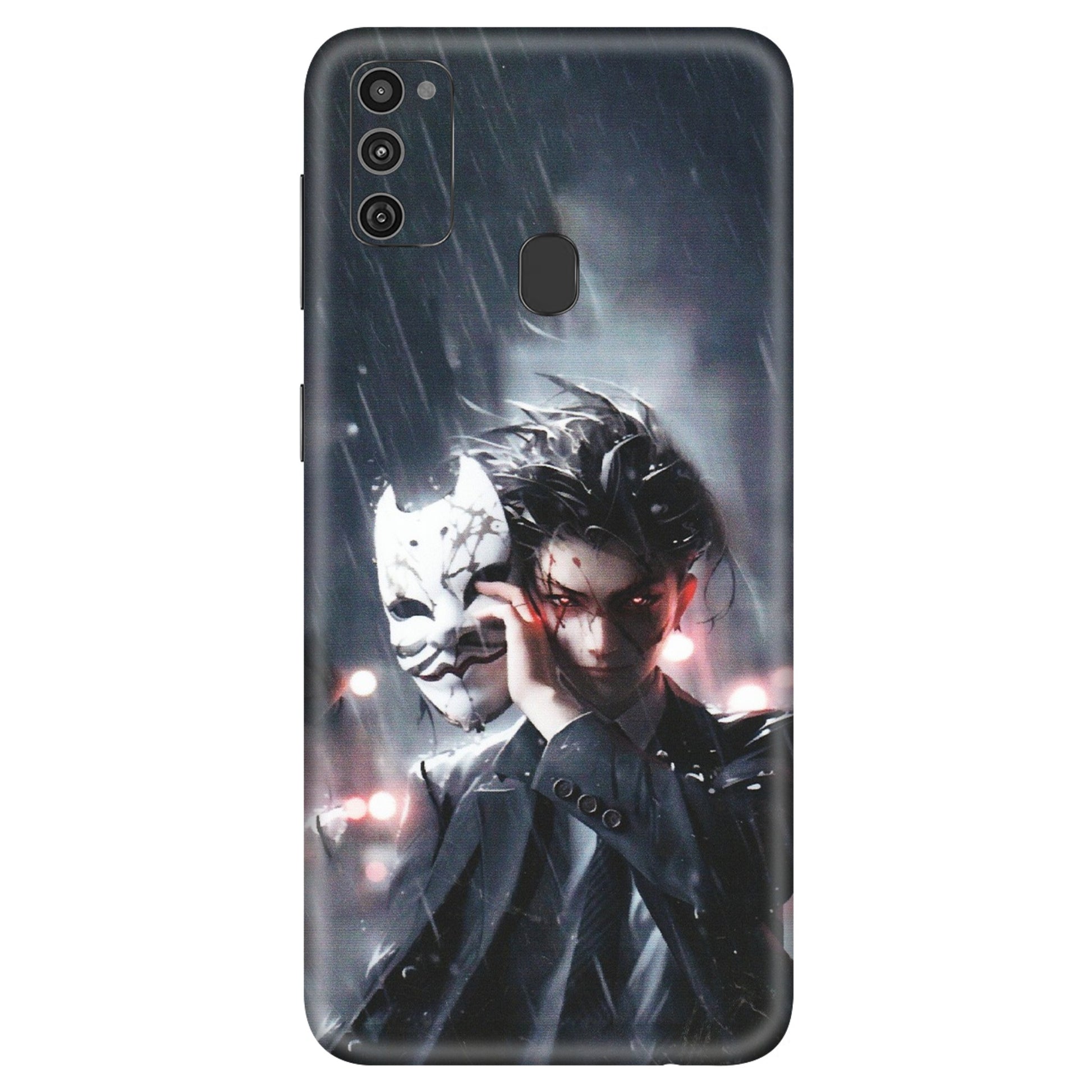 Samsung M/F/Note/Flip and C Phone Skins (All Models) - Kimestsu No Yaiba Anime - Matte Finish (M-154) Samsung Galaxy M21