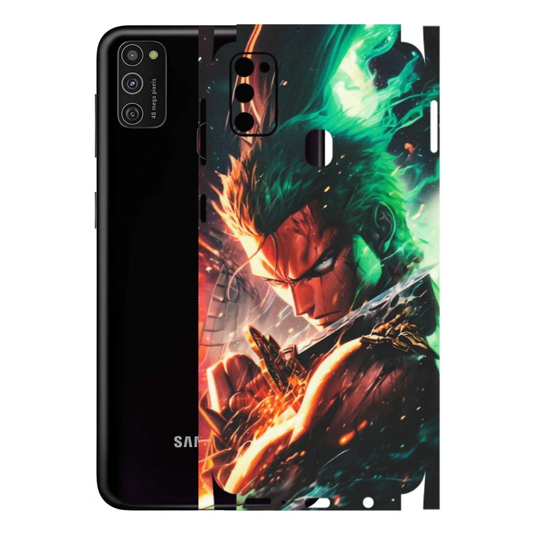 Samsung M/F/Note/Flip and C Phone Skins (All Models) - Anime Gojo Sword - Matte Finish (M-32) Samsung Galaxy M21