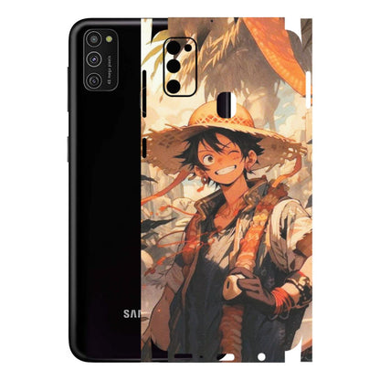 Samsung M/F/Note/Flip and C Phone Skins (All Models) - Anime Character Smile - Matte Finish (M-33) Samsung Galaxy M21