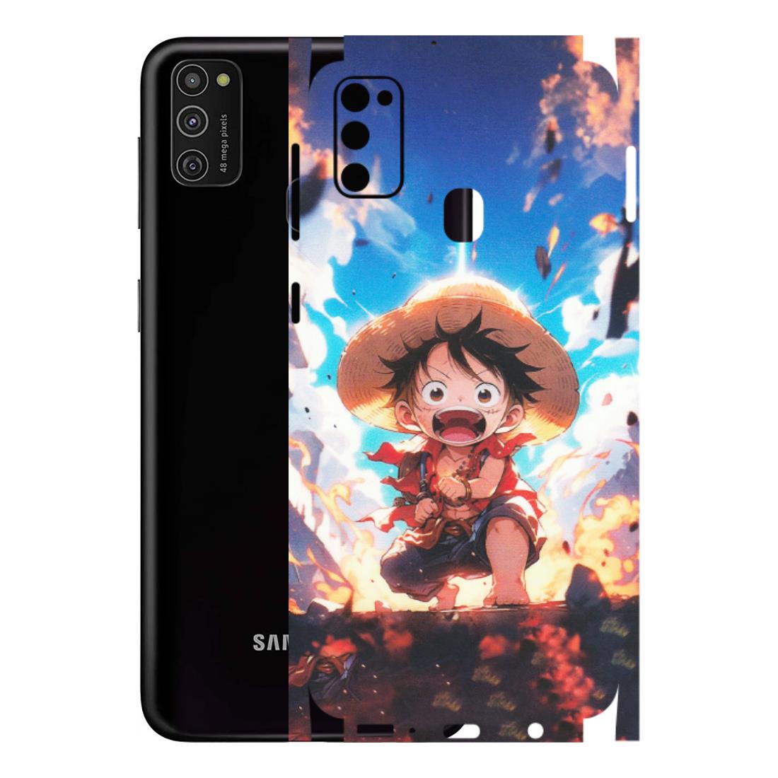 Samsung M/F/Note/Flip and C Phone Skins (All Models) - Toon One Piece Cute Character - Matte Finish (M-35) Samsung Galaxy M21