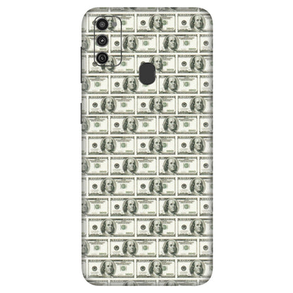 Samsung M/F/Note/Flip and C Phone Skins (All Models) - I Love Dollars - Matte Finish (M-40) Samsung Galaxy M21