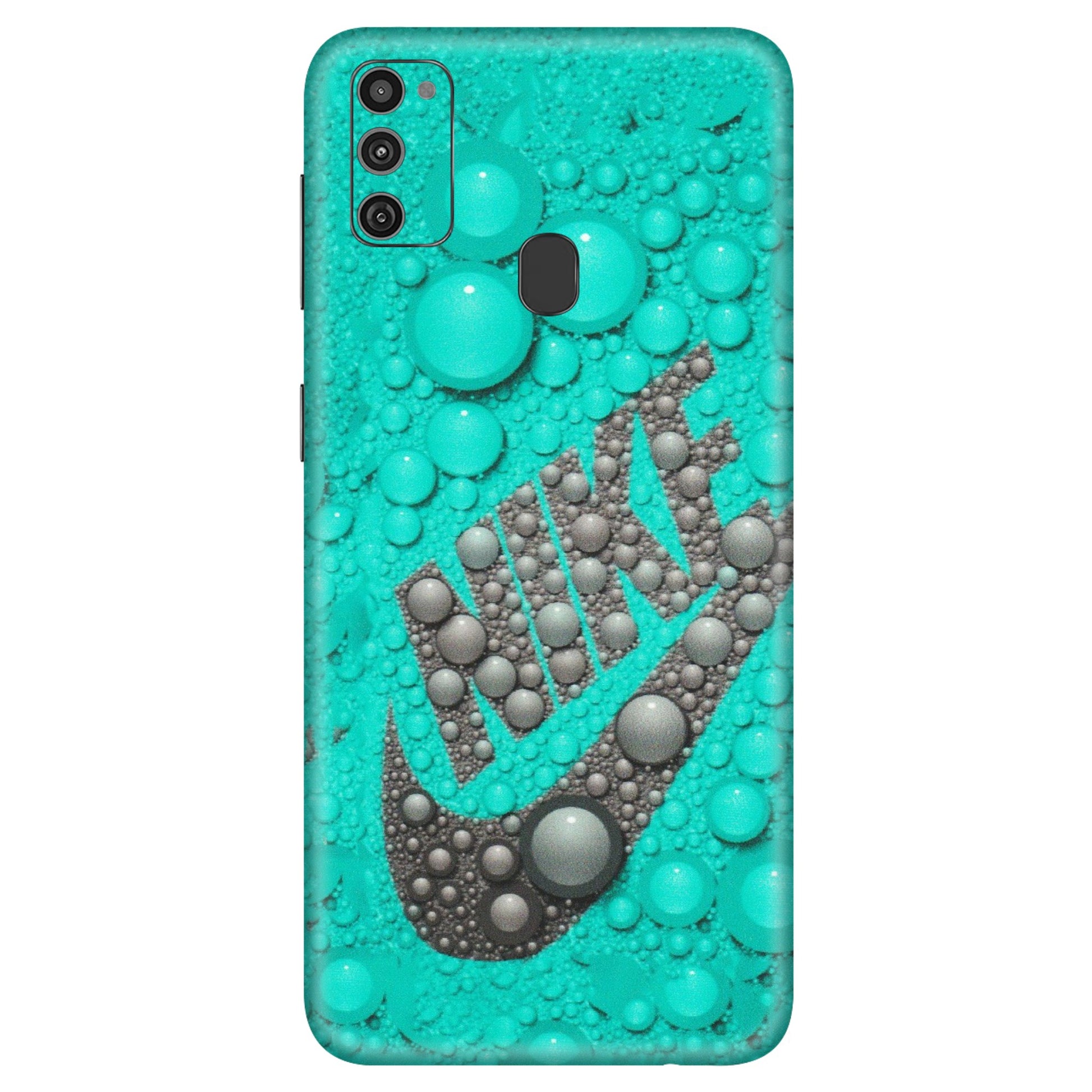 Samsung M/F/Note/Flip and C Phone Skins (All Models) - Shoe Brand Bubbles - Matte Finish (M-42) Samsung Galaxy M21