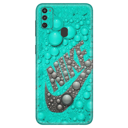 Samsung M/F/Note/Flip and C Phone Skins (All Models) - Shoe Brand Bubbles - Matte Finish (M-42) Samsung Galaxy M21
