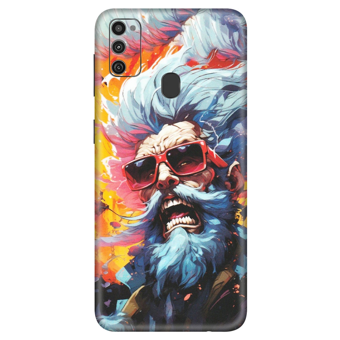 Samsung M/F/Note/Flip and C Phone Skins (All Models) - Daddy Cool Character - Matte Finish (M-43) Samsung Galaxy M21