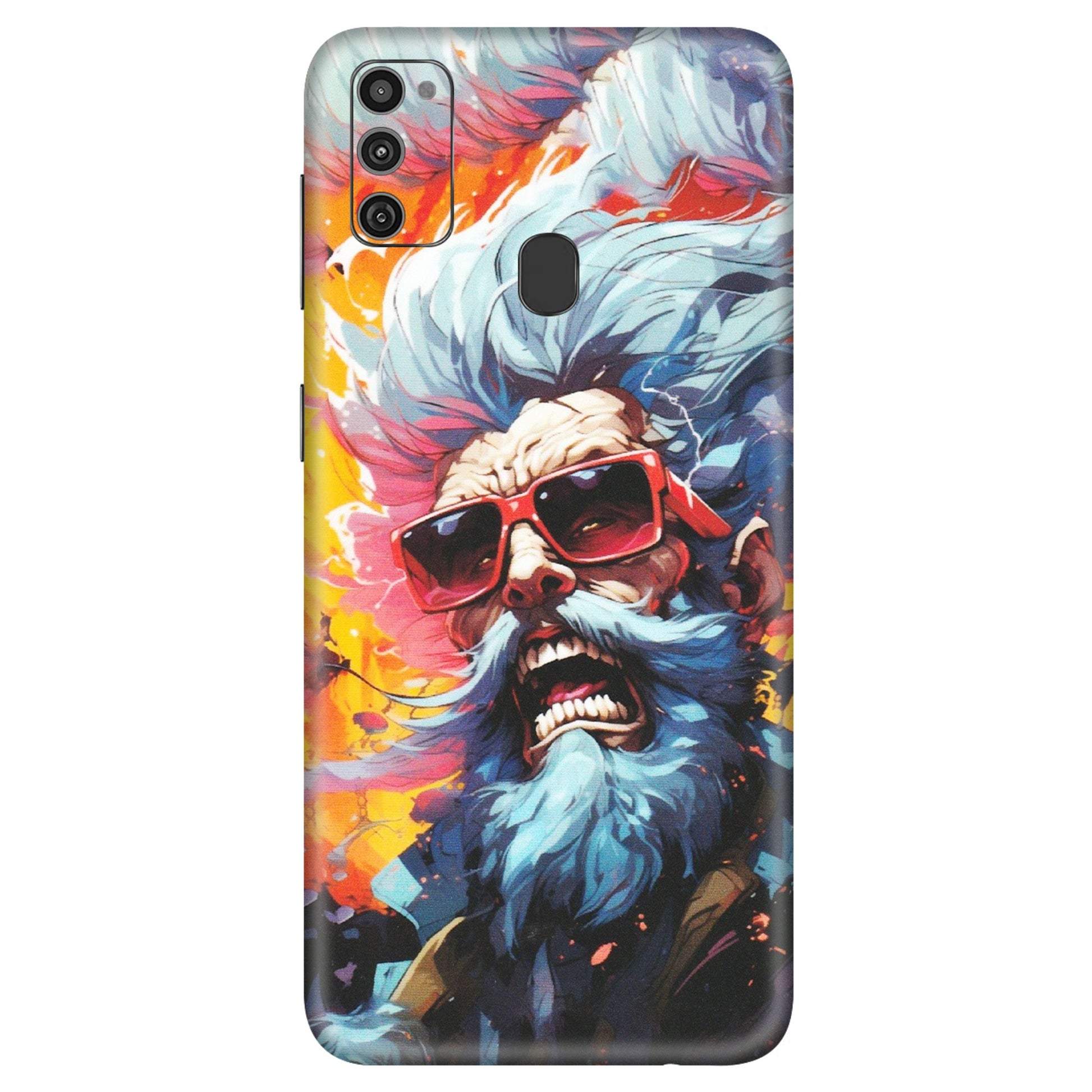 Samsung M/F/Note/Flip and C Phone Skins (All Models) - Daddy Cool Character - Matte Finish (M-43) Samsung Galaxy M21