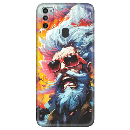 Samsung M/F/Note/Flip and C Phone Skins (All Models) - Daddy Cool Character - Matte Finish (M-43) Samsung Galaxy M21