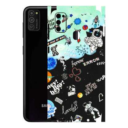 Samsung M/F/Note/Flip and C Phone Skins (All Models) - Living In A Space Dream - Matte Finish (M-46) Samsung Galaxy M21