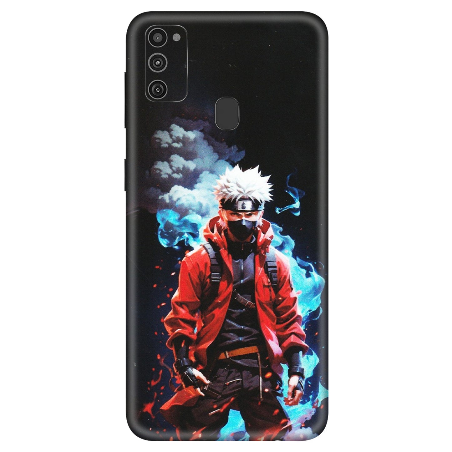 Samsung M/F/Note/Flip and C Phone Skins (All Models) - Kakashi Hatake Naruto - Matte Finish (M-60) Samsung Galaxy M21