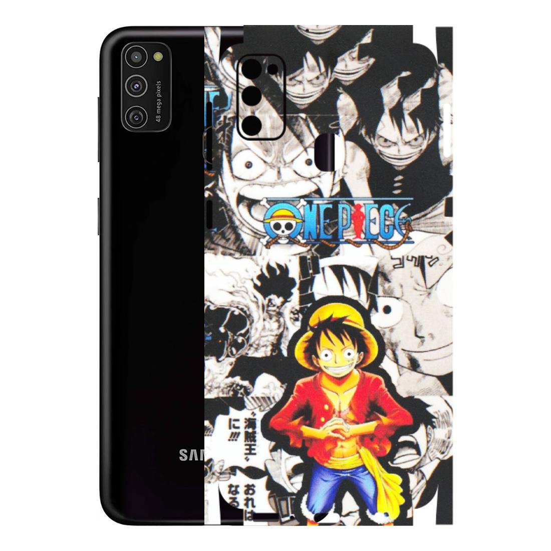 Samsung M/F/Note/Flip and C Phone Skins (All Models) - One Piece B&W - Matte Finish (M-63) Samsung Galaxy M21