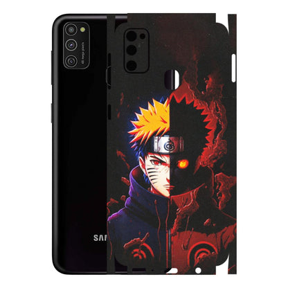 Samsung M/F/Note/Flip and C Phone Skins (All Models) - Naruto X Evil - Matte Finish (M-70) Samsung Galaxy M21