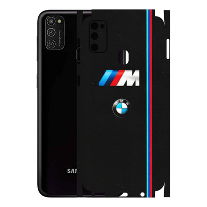 Samsung M/F/Note/Flip and C Phone Skins (All Models) - Styling With Black BMW - Matte Finish (M-74) Samsung Galaxy M21