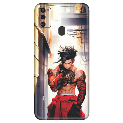 Samsung M/F/Note/Flip and C Phone Skins (All Models) - In the streets of Japan - Matte Finish (M-77) Samsung Galaxy M21