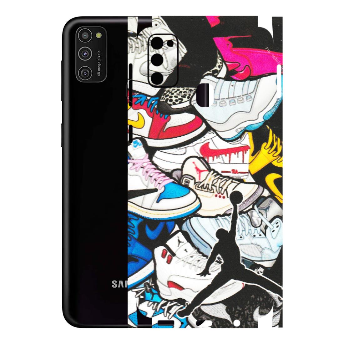 Samsung M/F/Note/Flip and C Phone Skins (All Models) - Jordan Sneakers Fan - Matte Finish (M-80) Samsung Galaxy M21