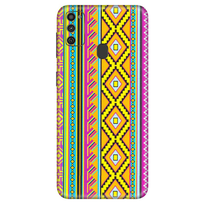 Samsung M/F/Note/Flip and C Phone Skins (All Models) - Thai illustration - Matte Finish (M-89) Samsung Galaxy M21