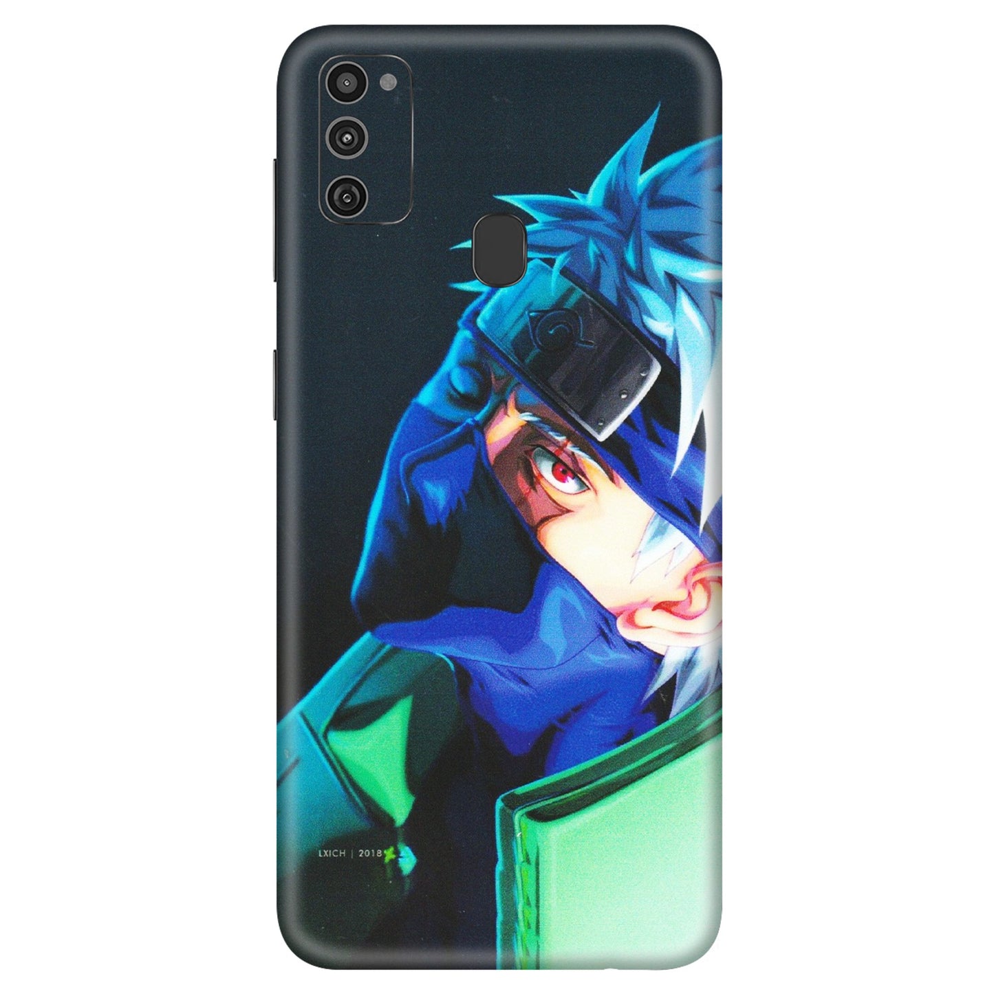 Samsung M/F/Note/Flip and C Phone Skins (All Models) - Evil Anime Look - Matte Finish (M-90) Samsung Galaxy M21