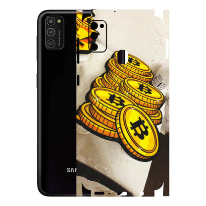 Samsung M/F/Note/Flip and C Phone Skins (All Models) - Billionaire Bitcoin Collection - Matte Finish (M-92) Samsung Galaxy M21