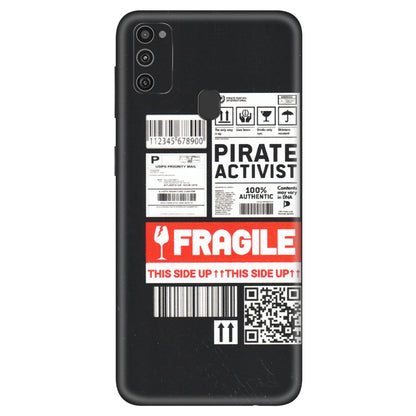 Samsung M/F/Note/Flip and C Phone Skins (All Models) - Handle With Care - Matte Finish (M-99) Samsung Galaxy M21