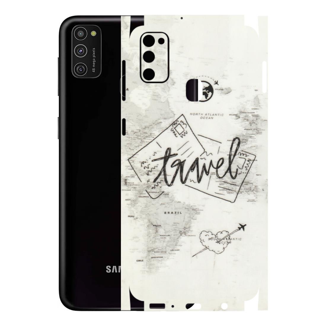 Samsung M/F/Note/Flip and C Phone Skins (All Models) - Travel Ticket - Transparent Finish (T-06) Samsung Galaxy M21