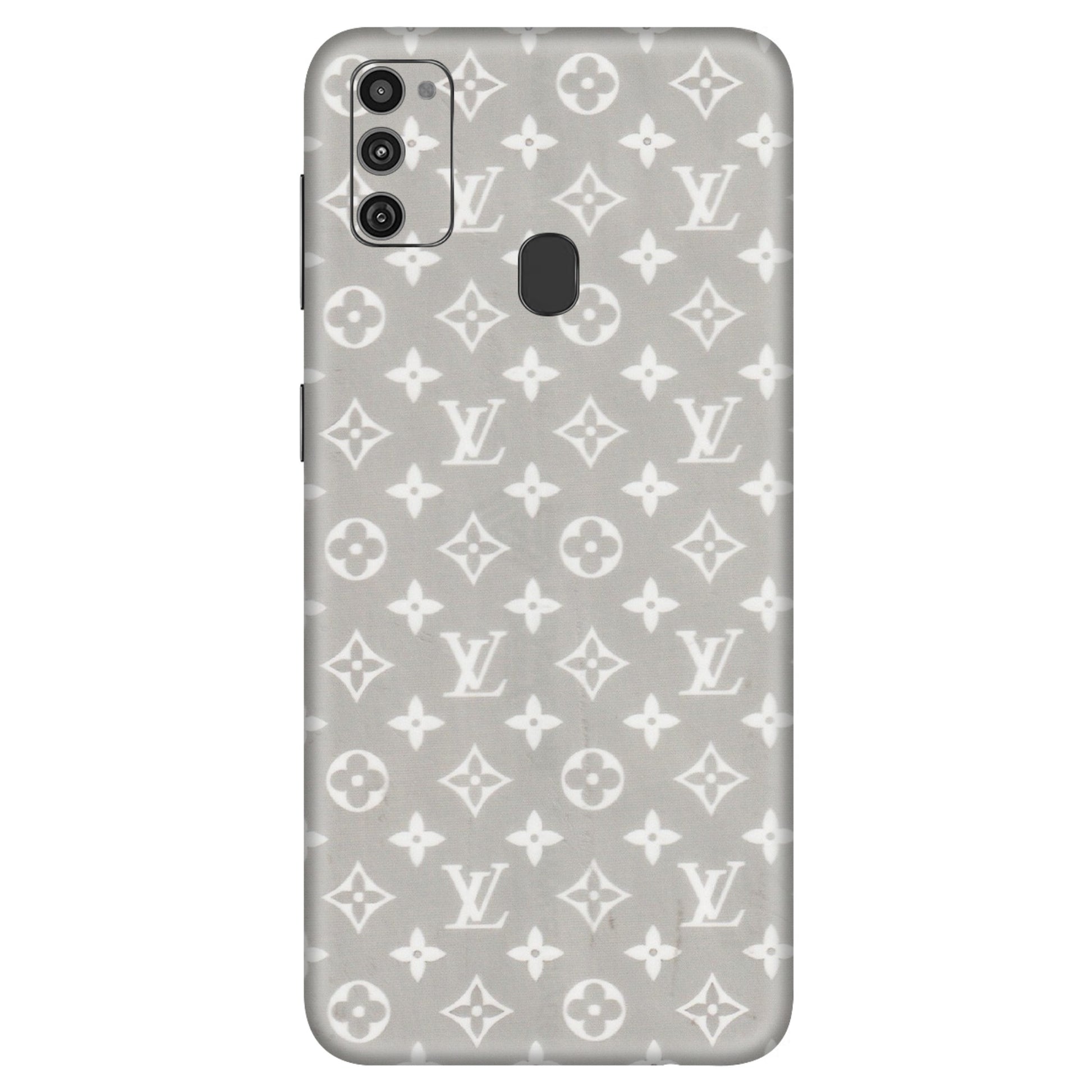 Samsung M/F/Note/Flip and C Phone Skins (All Models) - Luxury Brands Logo - Transparent Finish (T-07) Samsung Galaxy M21
