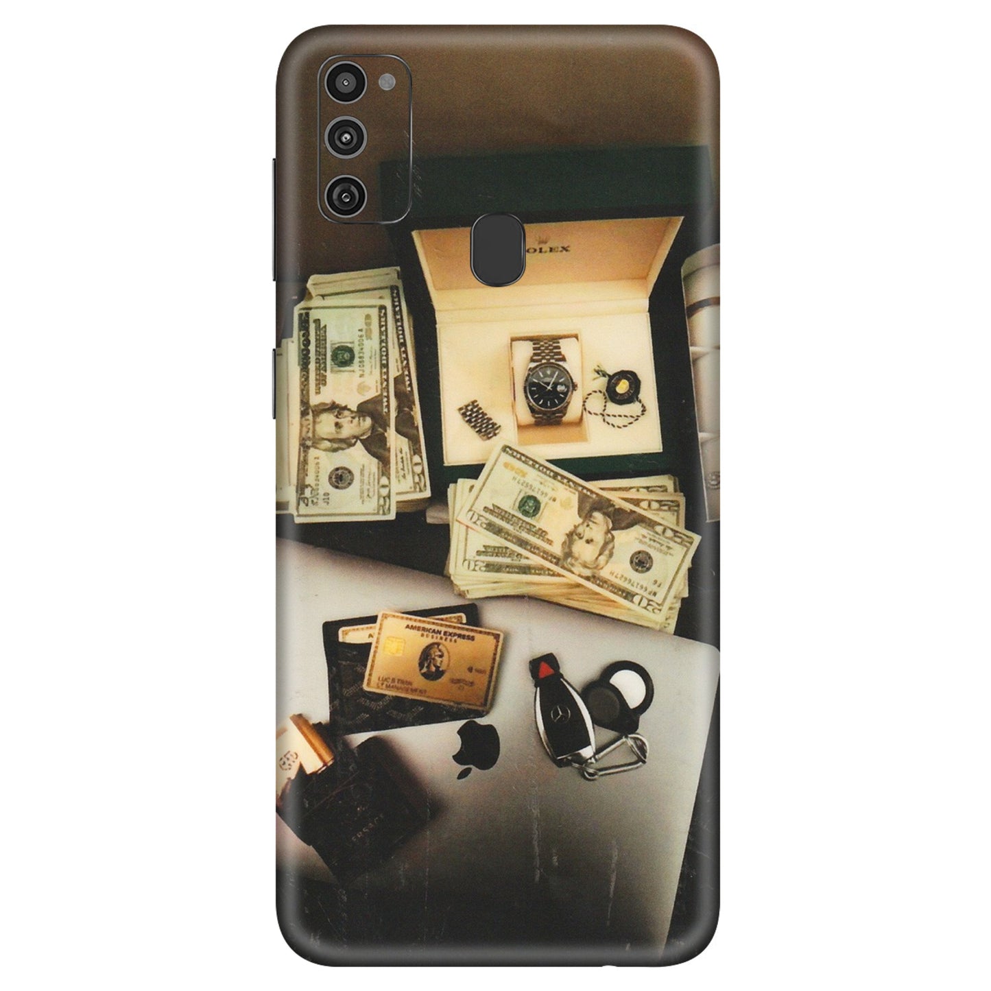 Samsung M/F/Note/Flip and C Phone Skins (All Models) - Luxury Lifestyle - Transparent Finish (T-11) Samsung Galaxy M21