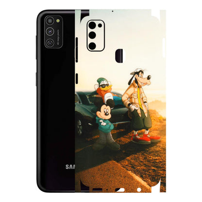 Samsung M/F/Note/Flip and C Phone Skins (All Models) - Hello Mr. Goofy - Transparent Finish (T-13) Samsung Galaxy M21
