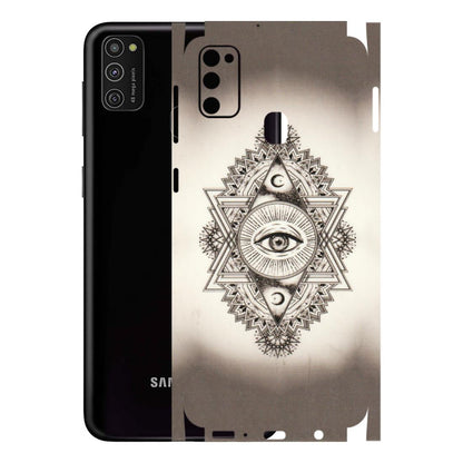 Samsung M/F/Note/Flip and C Phone Skins (All Models) - Illuminati Great Eye - Transparent Finish (T-14) Samsung Galaxy M21