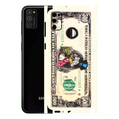 Samsung M/F/Note/Flip and C Phone Skins (All Models) - Five Hundred Dollar Duck - Transparent Finish (T-15) Samsung Galaxy M21