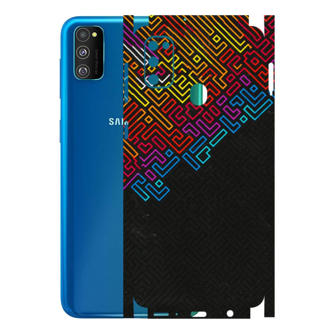 Samsung M/F/Note/Flip and C Phone Skins (All Models) - Dotme Pattern Art - 3D Embossed Finish (L-121) Samsung Galaxy M30S