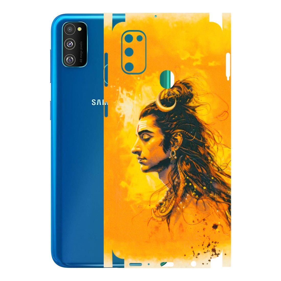 Samsung M/F/Note/Flip and C Phone Skins (All Models) - Shiv Shakti - 3D Embossed Finish (L-14) Samsung Galaxy M30S