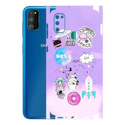 Samsung M/F/Note/Flip and C Phone Skins (All Models) - I Need My Nasa Skin - 3D Embossed Finish (L-149) Samsung Galaxy M30S