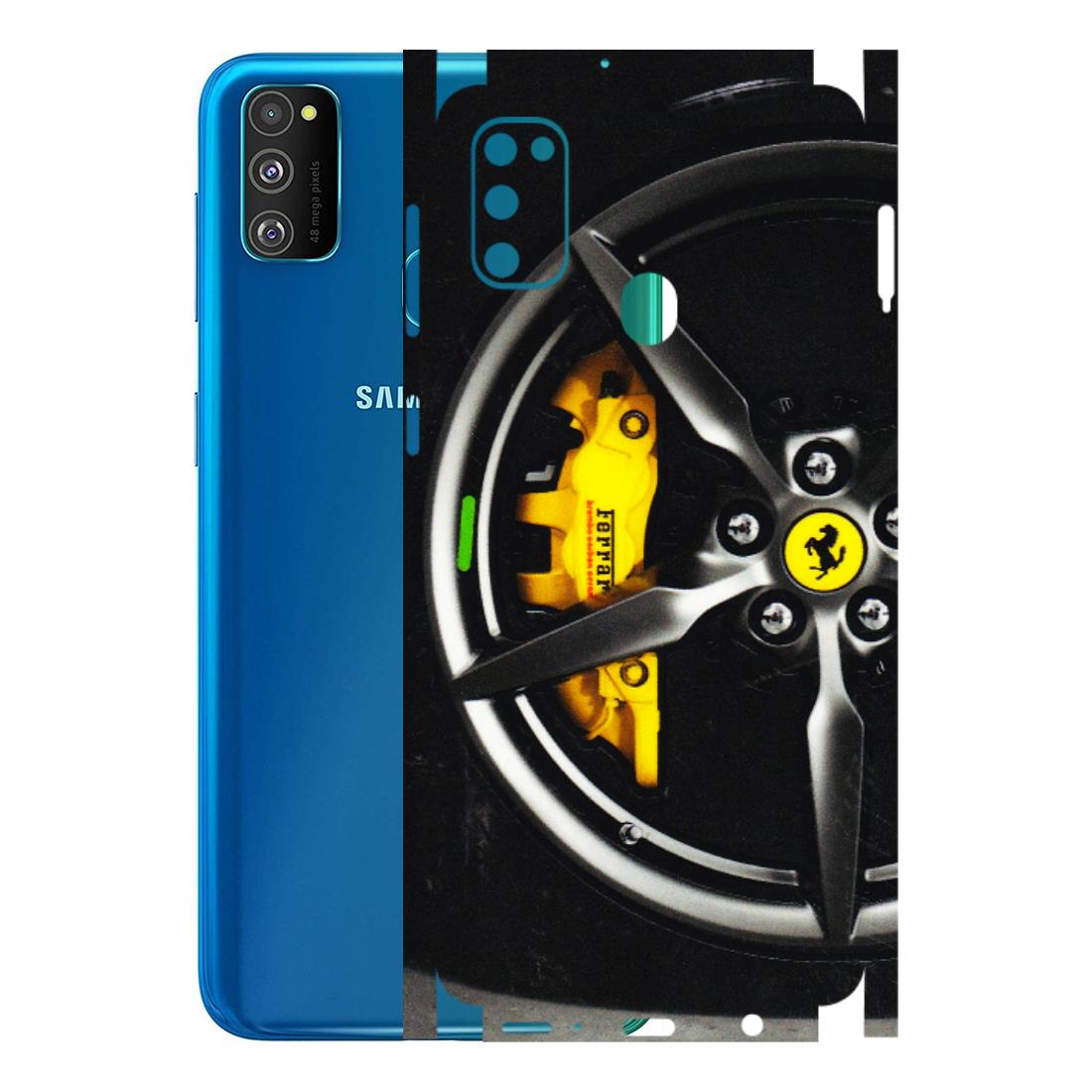 Samsung M/F/Note/Flip and C Phone Skins (All Models) - Ferrari Wheel Alloy - 3D Embossed Finish (L-173) Samsung Galaxy M30S