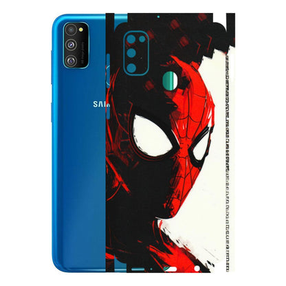 Samsung M/F/Note/Flip and C Phone Skins (All Models) - Spiderman Killer Face - 3D Embossed Finish (L-17) Samsung Galaxy M30S
