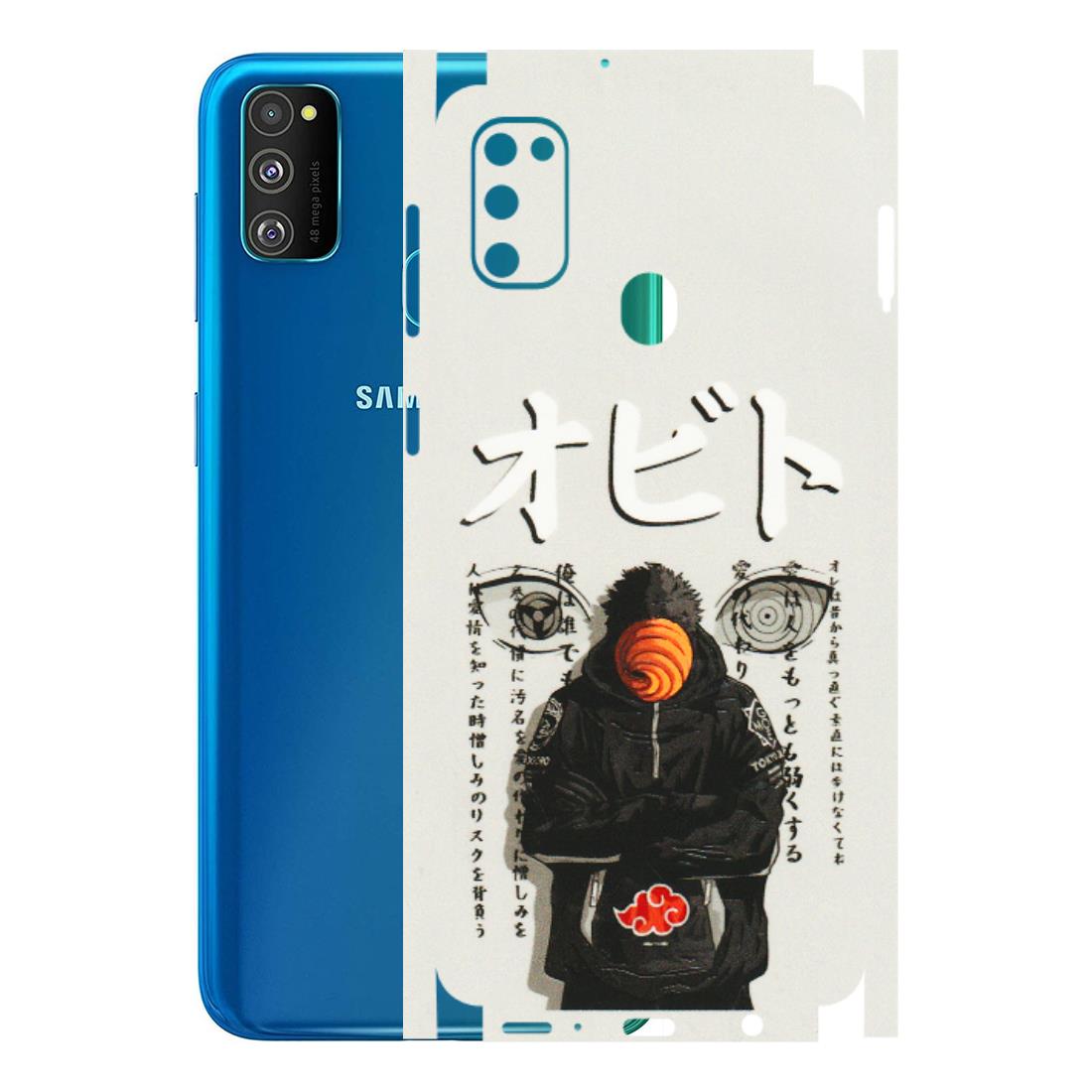 Samsung M/F/Note/Flip and C Phone Skins (All Models) - Obito Anime Eye - 3D Embossed Finish (L-19) Samsung Galaxy M30S