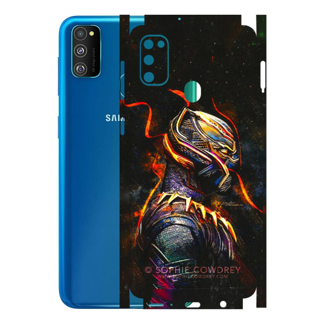Samsung M/F/Note/Flip and C Phone Skins (All Models) - Black Panther - 3D Embossed Finish (L-190) Samsung Galaxy M30S