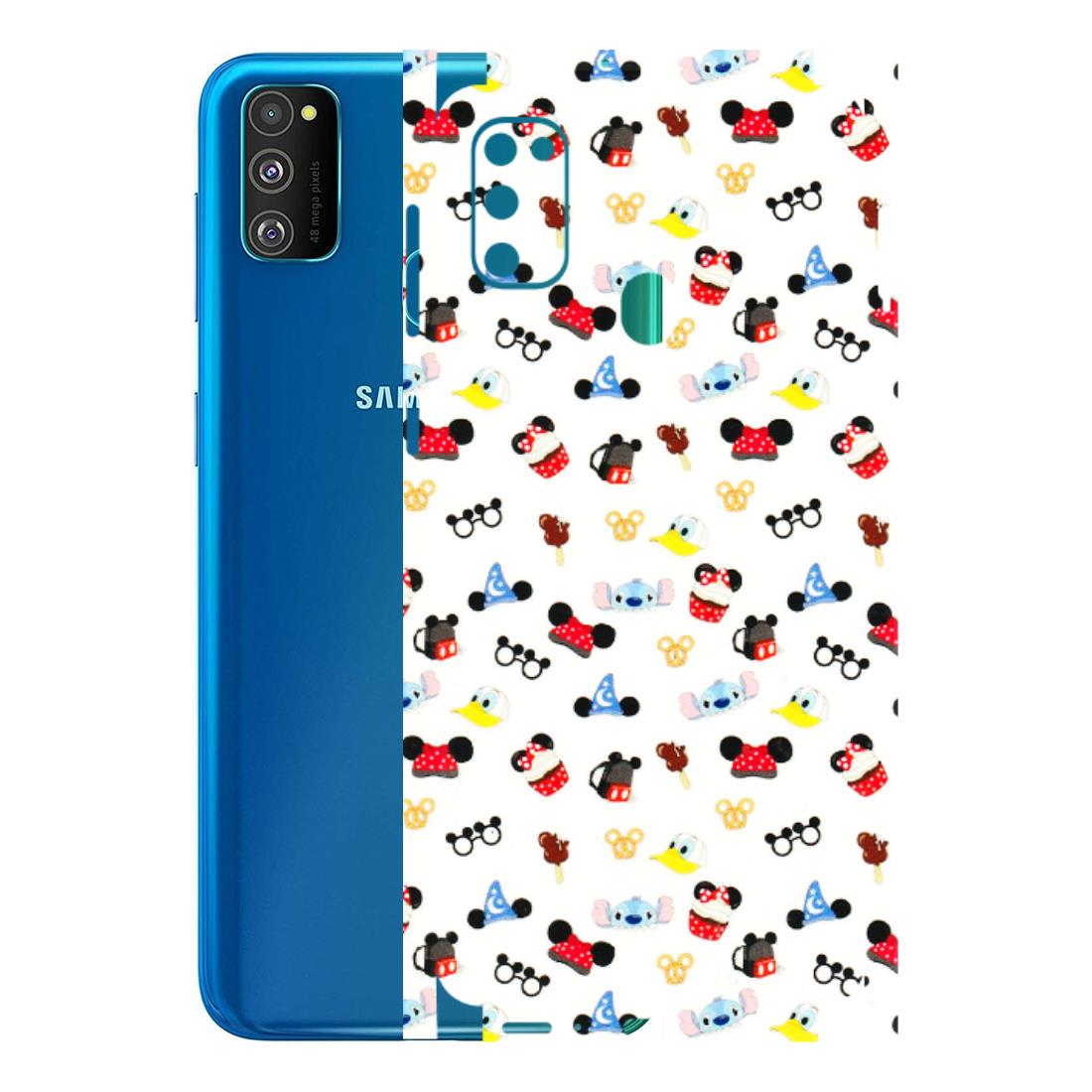 Samsung M/F/Note/Flip and C Phone Skins (All Models) - Minnie Mouse & Donald Doodles s - 3D Embossed Finish (L-194) Samsung Galaxy M30S