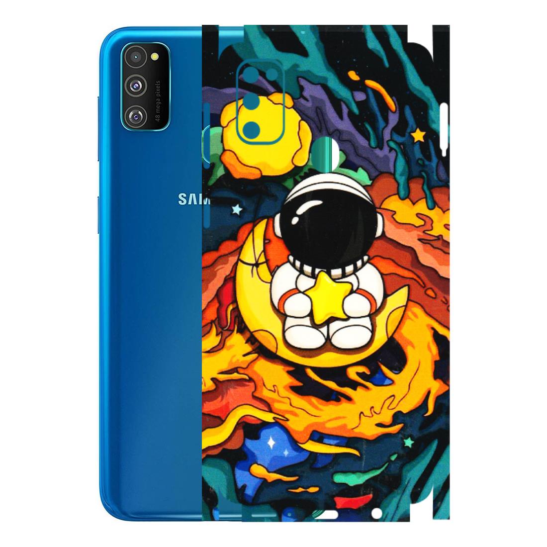 Samsung M/F/Note/Flip and C Phone Skins (All Models) - Baby Astronaut - 3D Embossed Finish (L-197) Samsung Galaxy M30S
